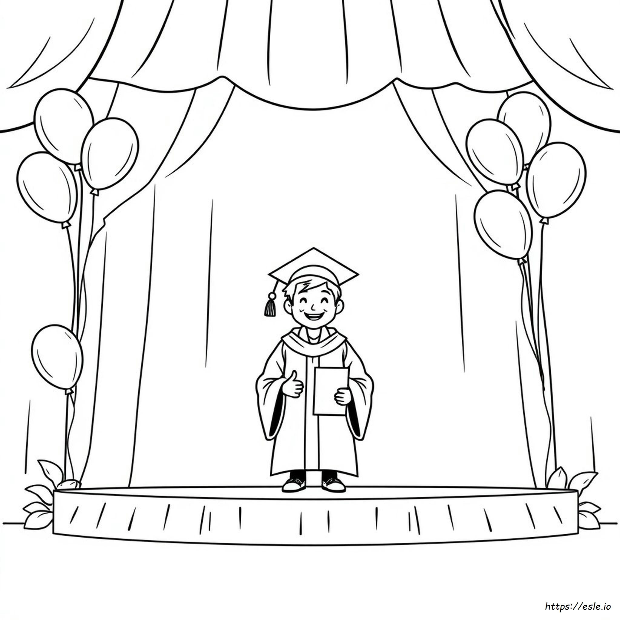 Graduation Coloring Pages 2024