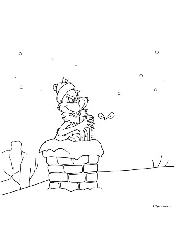 Free Grinch Coloring Sheet