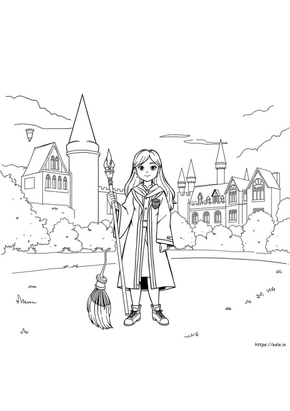 Disegni Realistici Di Ginny Weasley Da Colorare