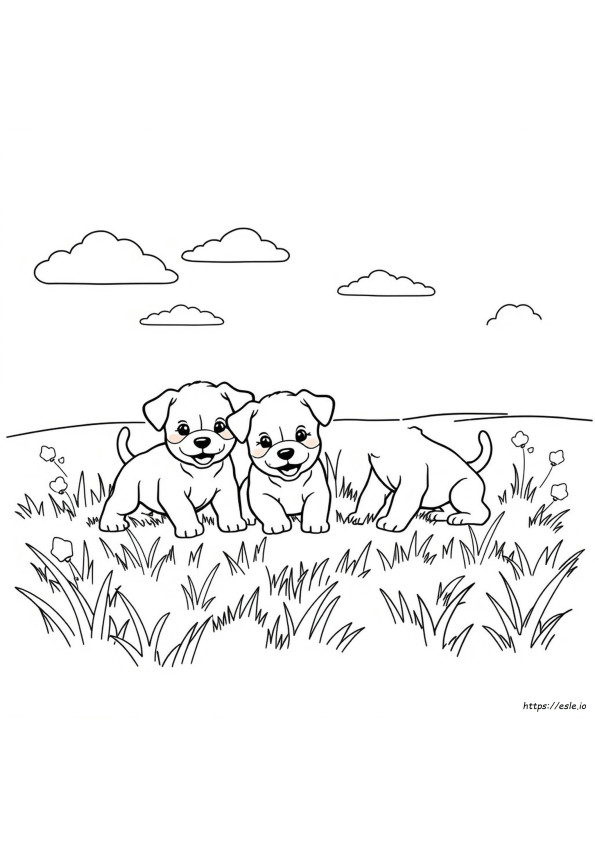 Free Coloring Pages Of Puppies