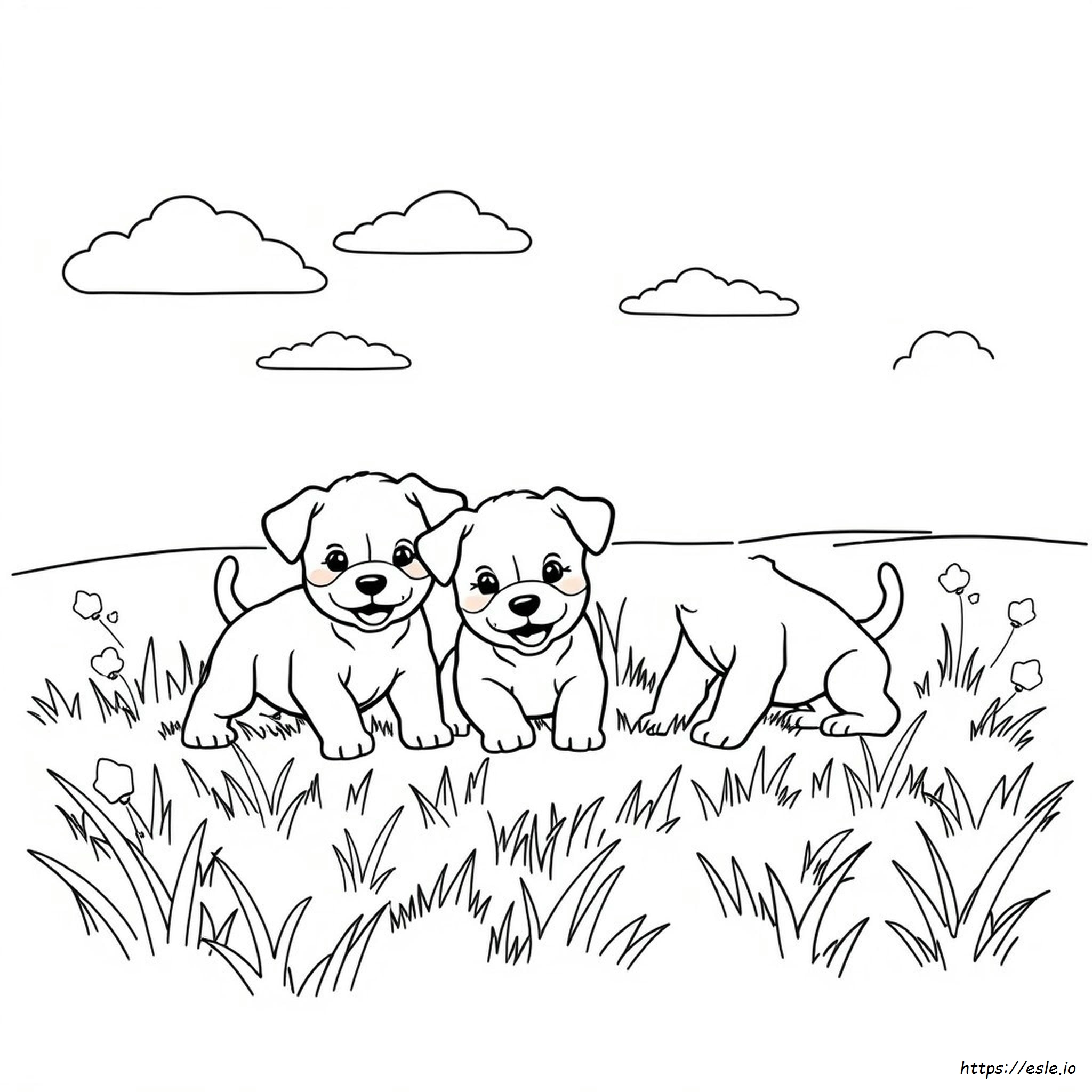 Free Coloring Pages Of Puppies