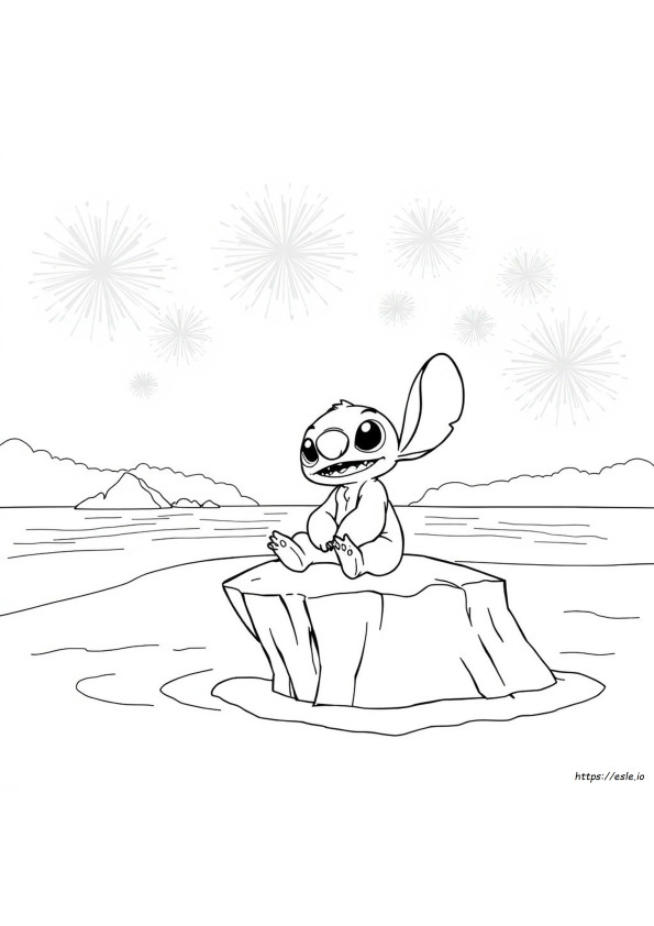 Disney Stitch Coloring Sheets