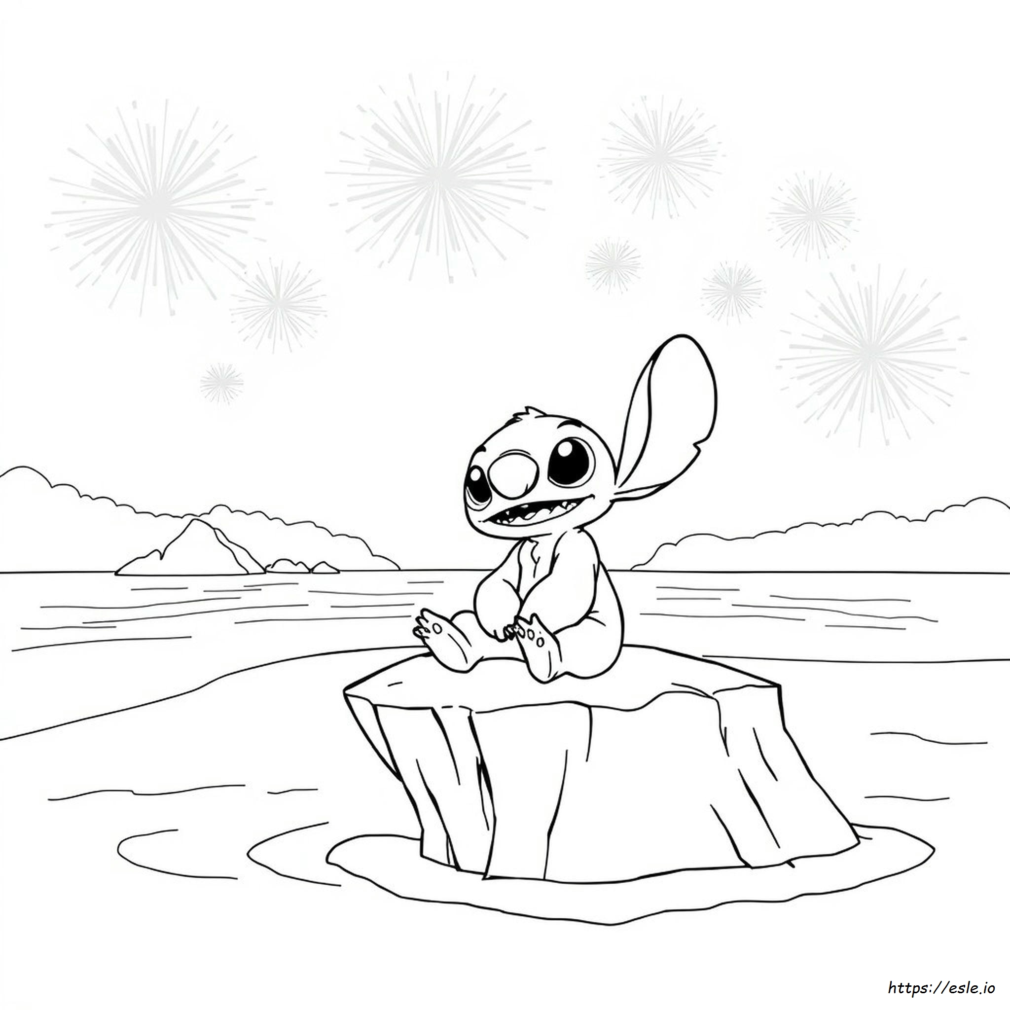 Disney Stitch Ausmalbilder