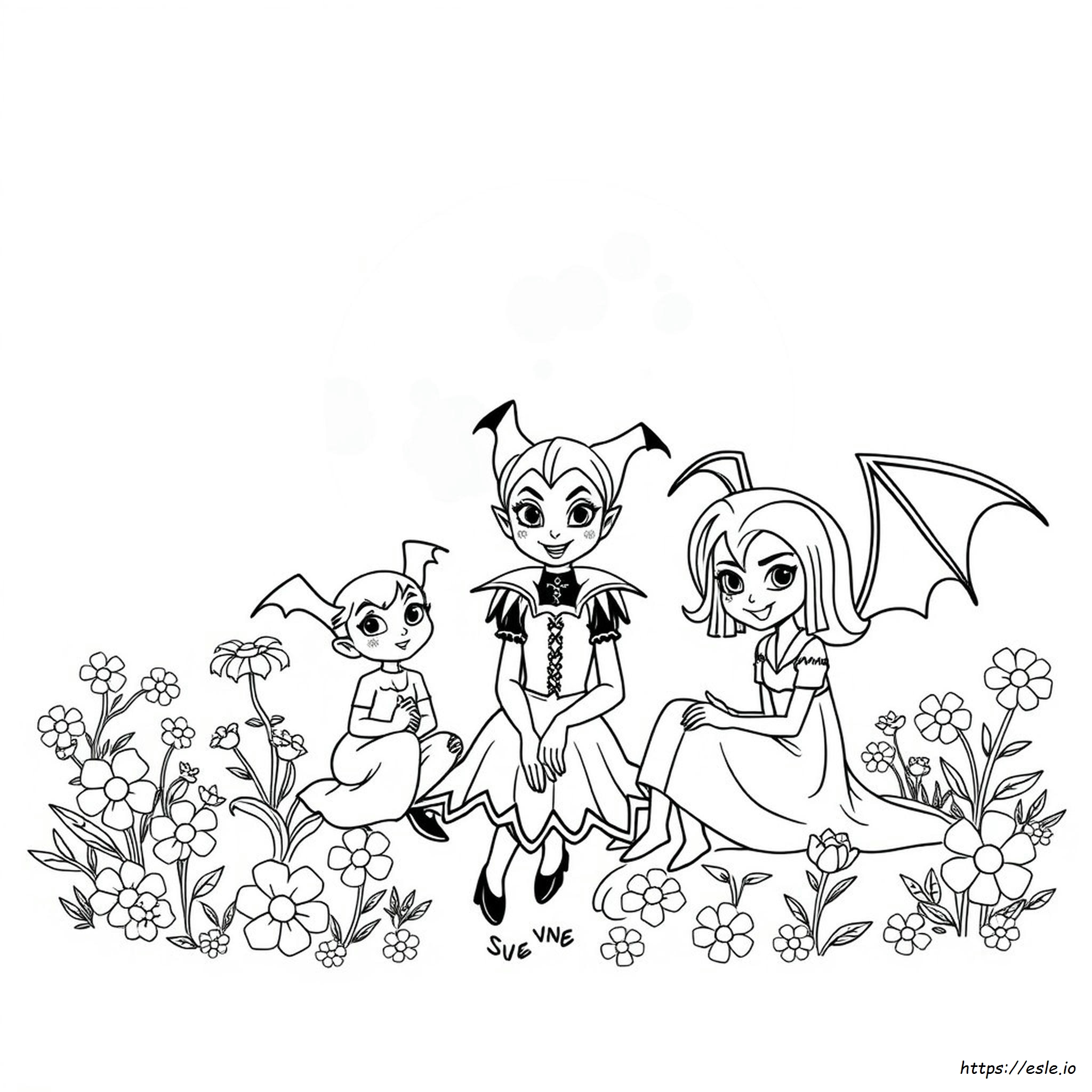 Disney Junior Vampirina Coloring Pages