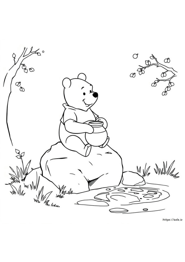 Kolorowanki Kubuś Puchatek