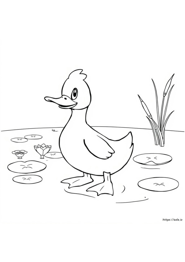 Psyduck Coloring Page