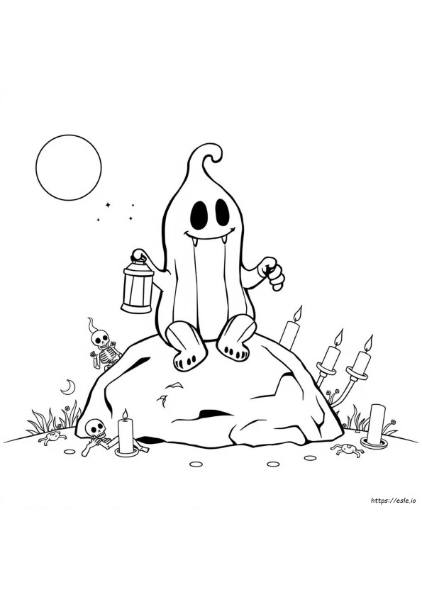 Oogie Boogie Carino Da Colorare
