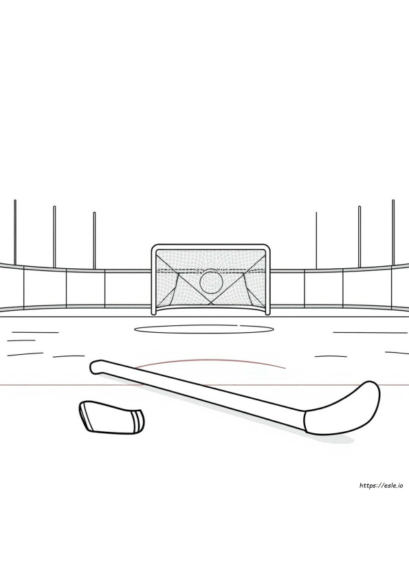 Hockey Coloring Books