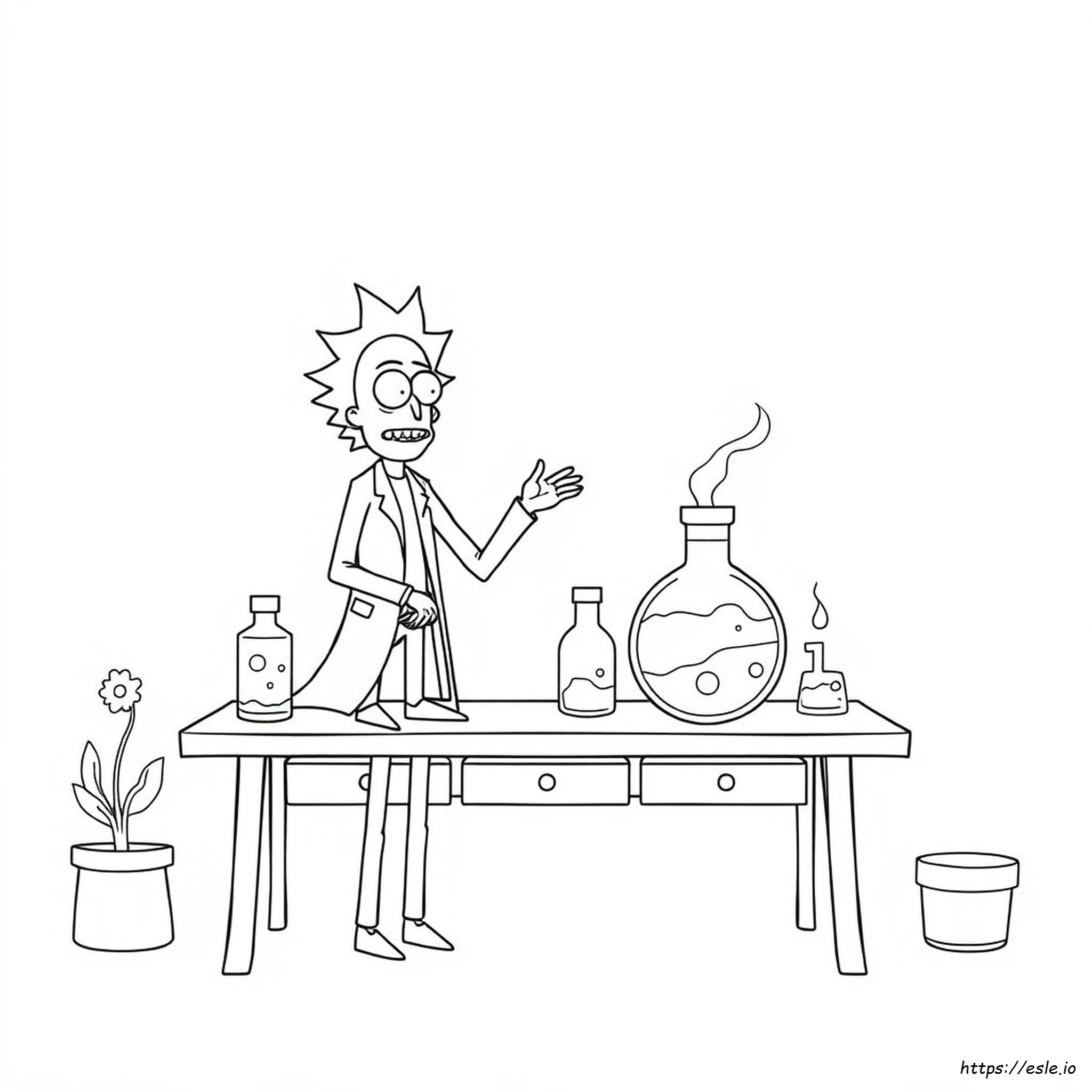 Morty Coloring Pages