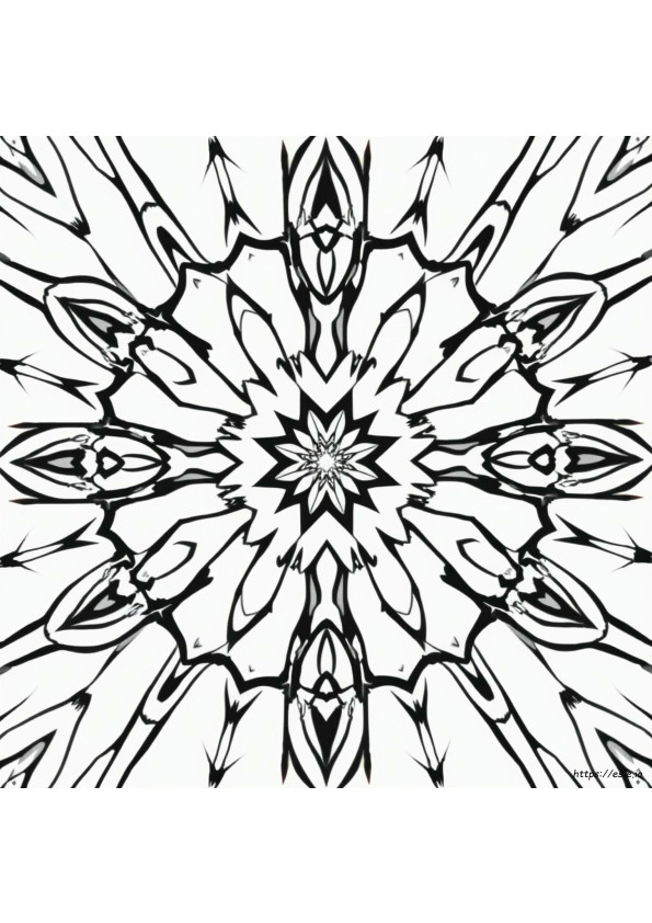 Kaleidoscope Coloring