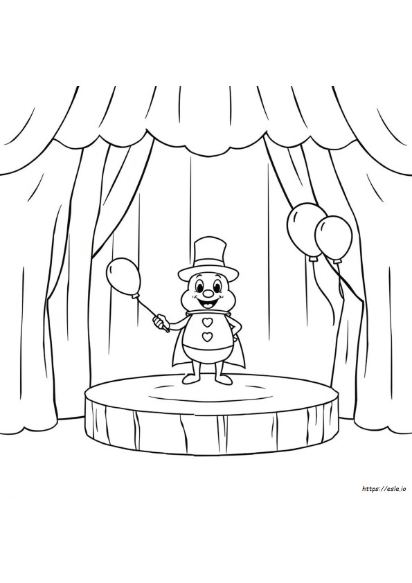 Tickety Toc Coloring Pages