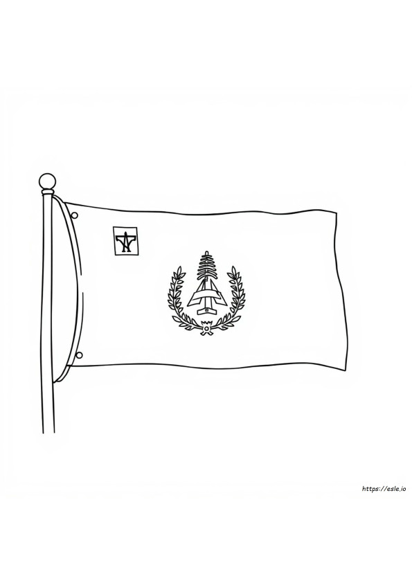 Bandeira De Vermont Para Colorir
