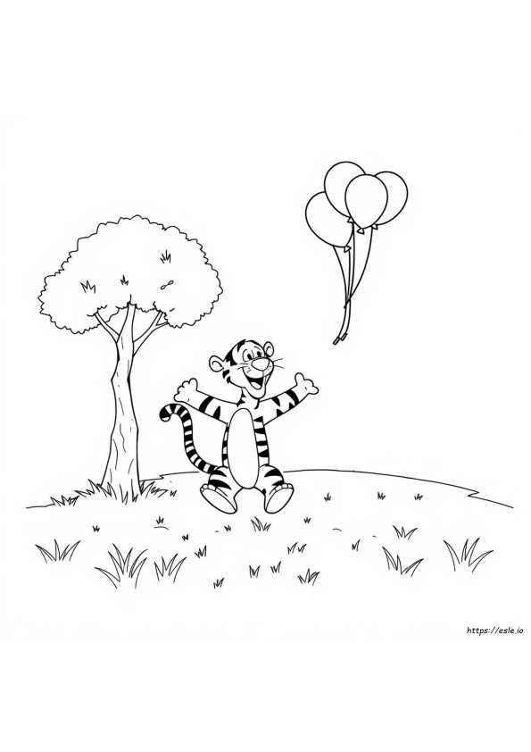 Tigger Da Colorare E Stampare Gratis