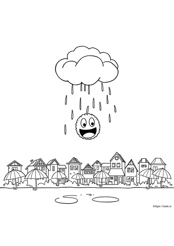 Coloriage Tempête De Boulettes Géantes 2