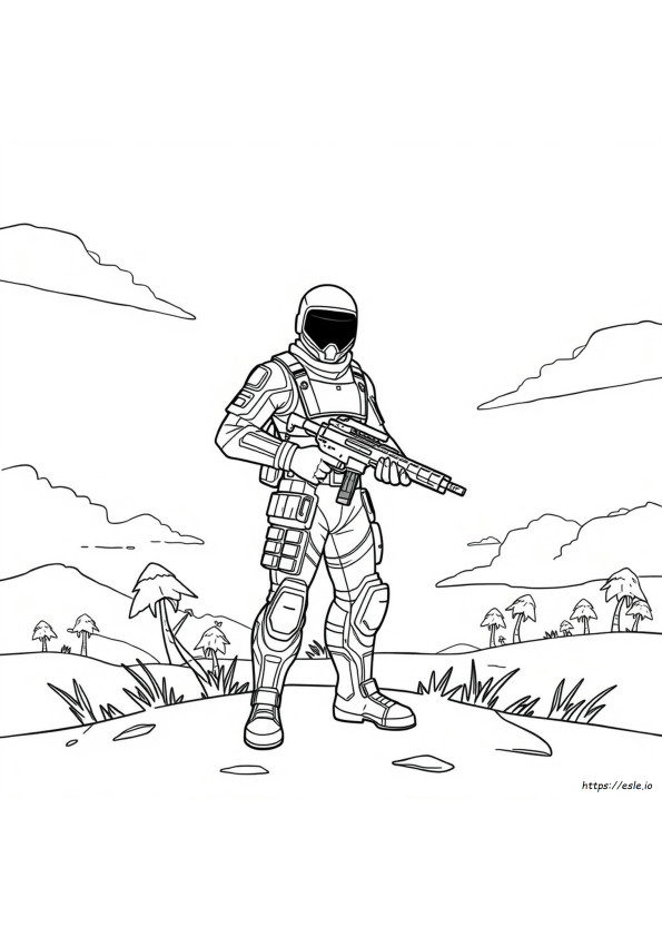 Fortnite Coloring Pages Ikonik