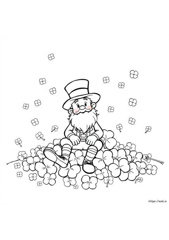 Páginas Para Colorear Gratis De San Patricio