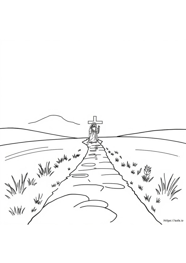 Stations Of The Cross Coloring