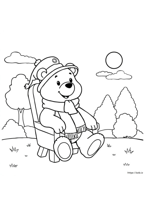 Pudsey Bear Colouring Sheet Free