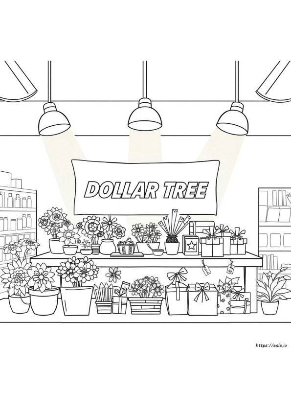 Dollar Tree Värityskirjat