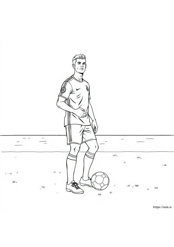 Ronaldo Images For Colouring