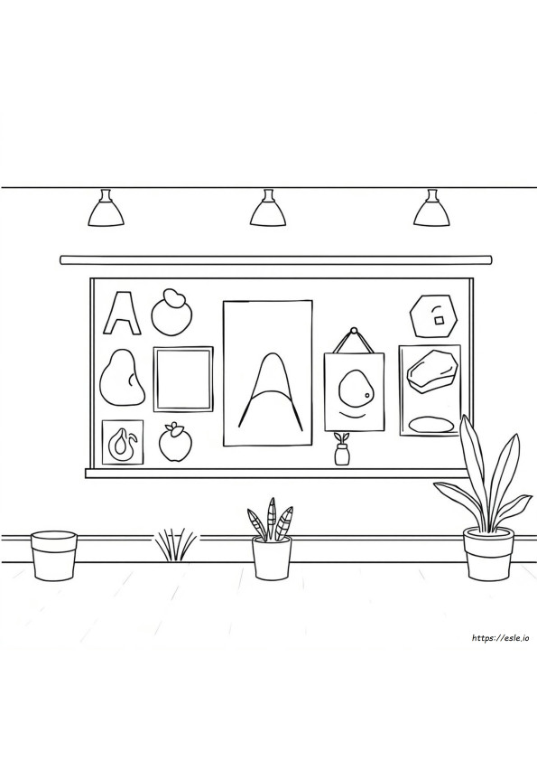 Elements Of Art Coloring Page