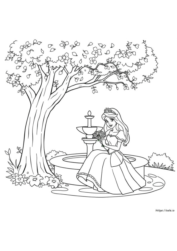 Disney Princess Colouring In Sheets