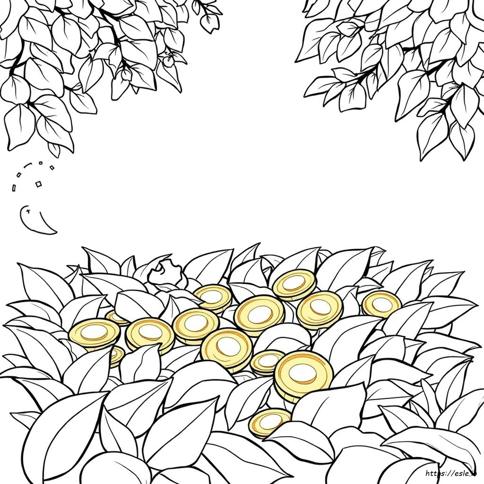 Páginas Para Colorear De Oro