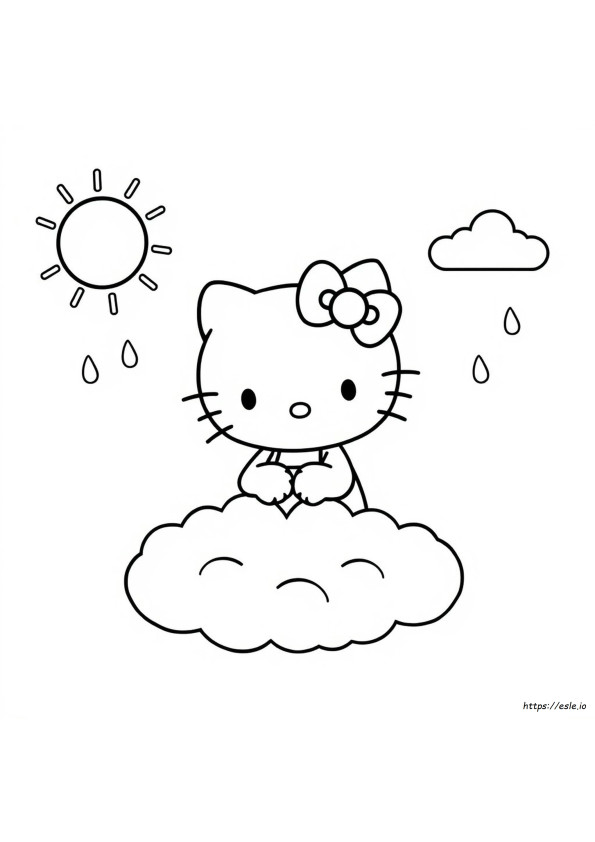Hello Kitty Jumbo Coloring Book