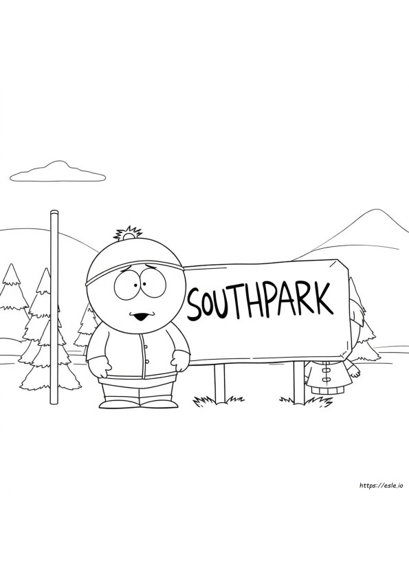 Pagini De Colorat South Park