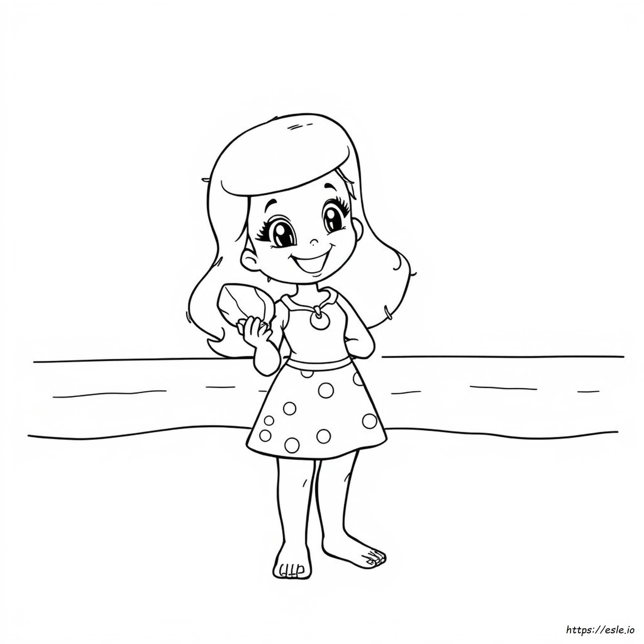 Coloriage Isabelle