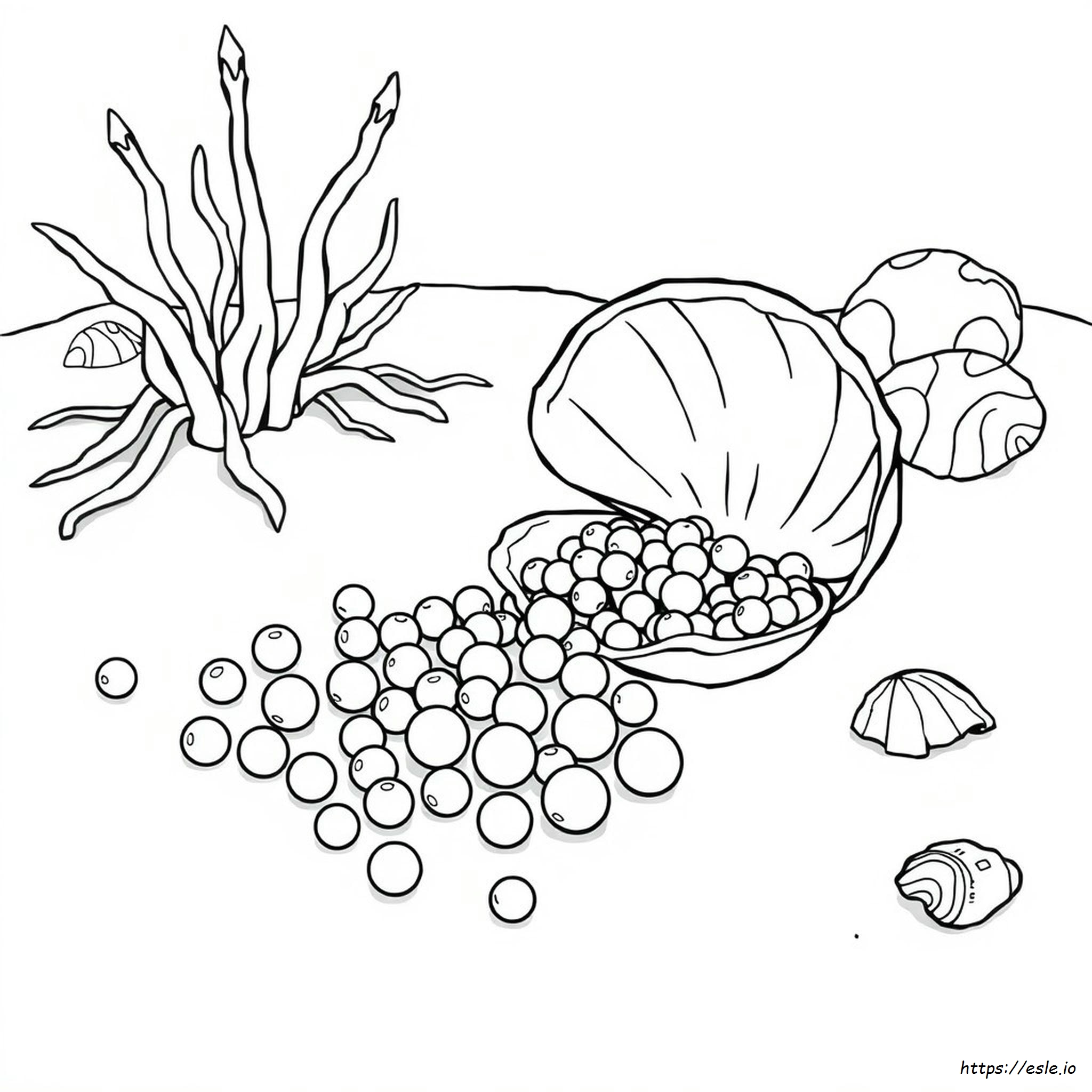 Perlas De Colores Teñidas