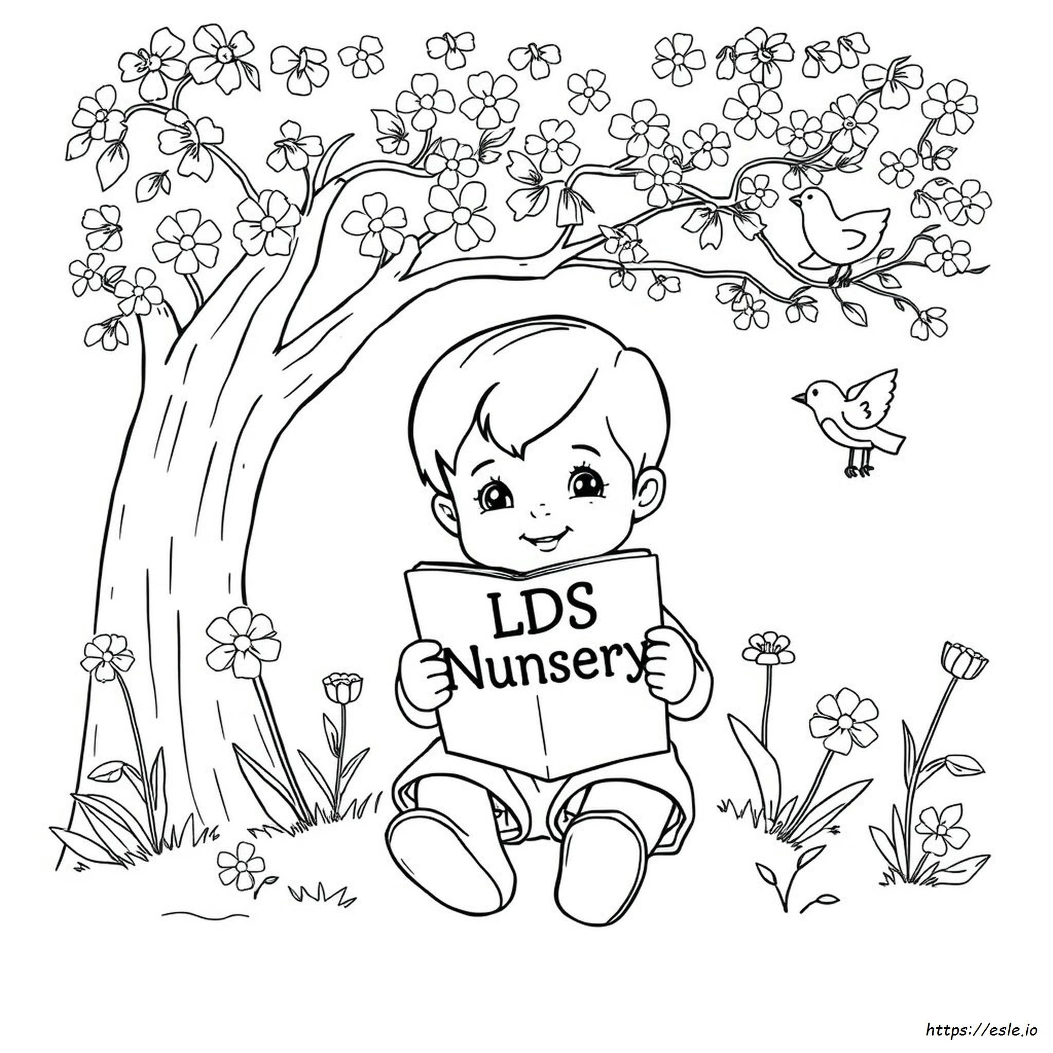 Lds Nursery Coloring Pages