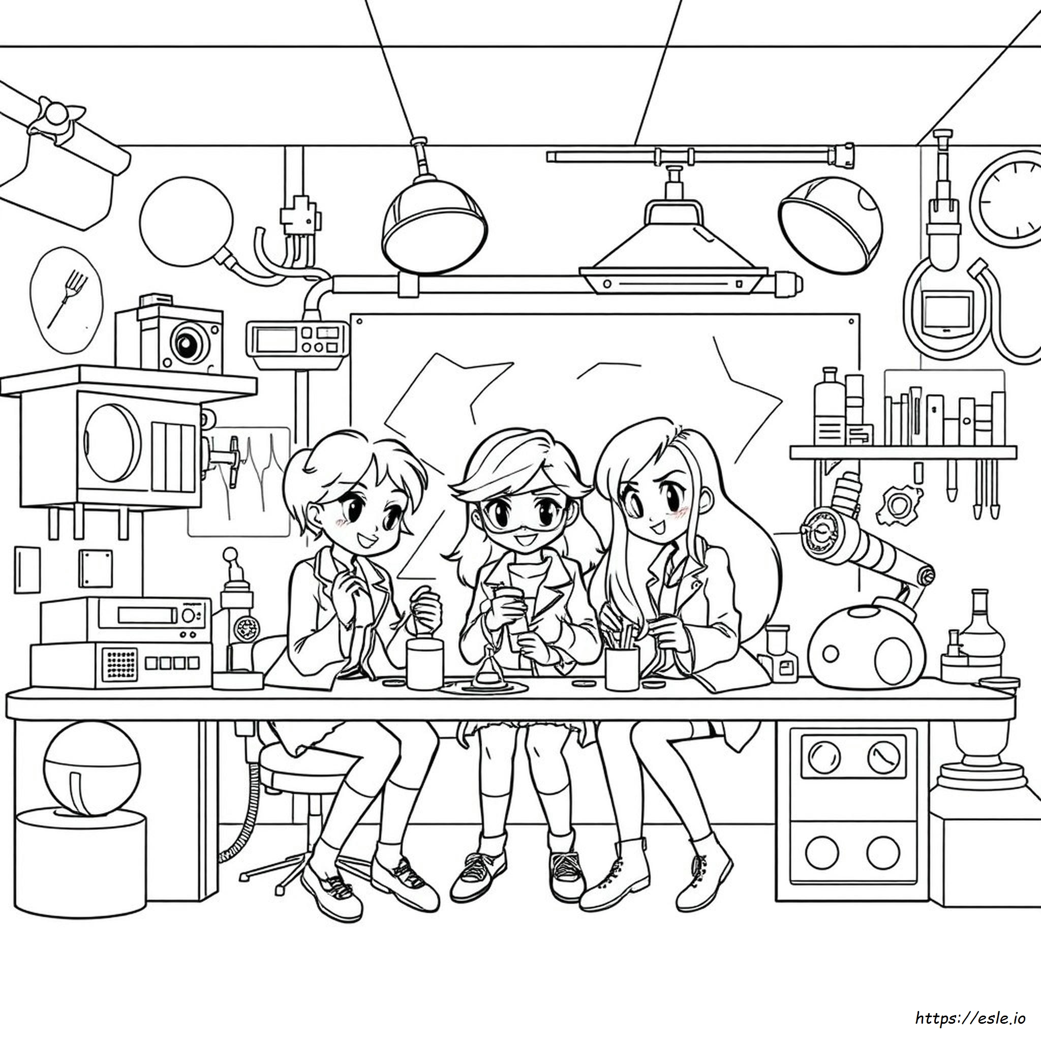 Project Mc2 Dibujos Para Colorear