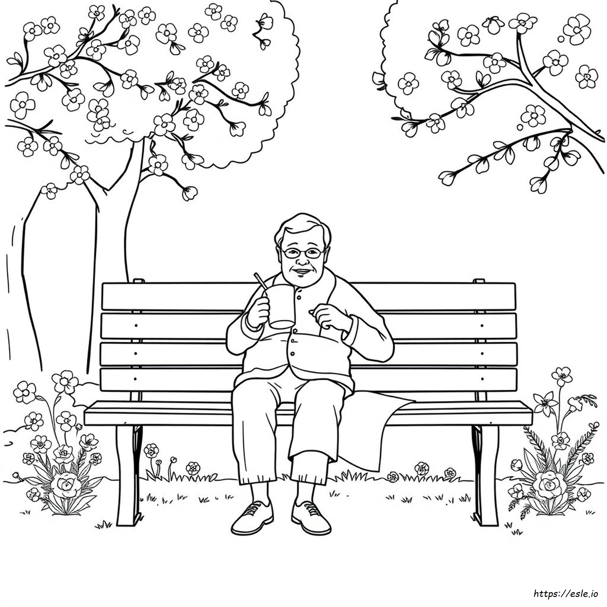 Free Printable Coloring Pages For Elderly