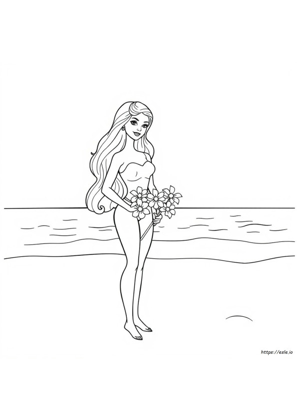 Barbie To Color And Print