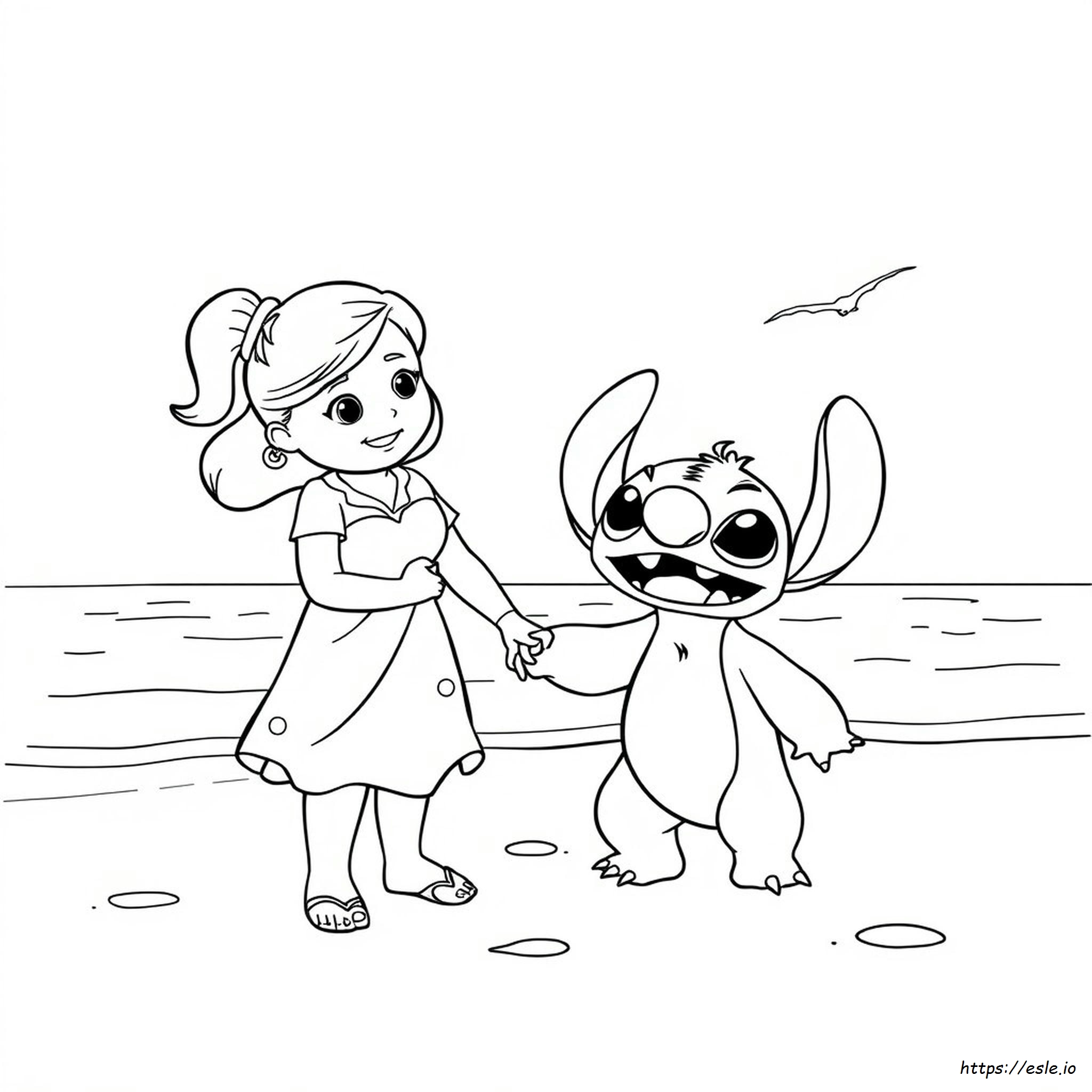 Lilo I Stitch Kolorowanki Za Darmo