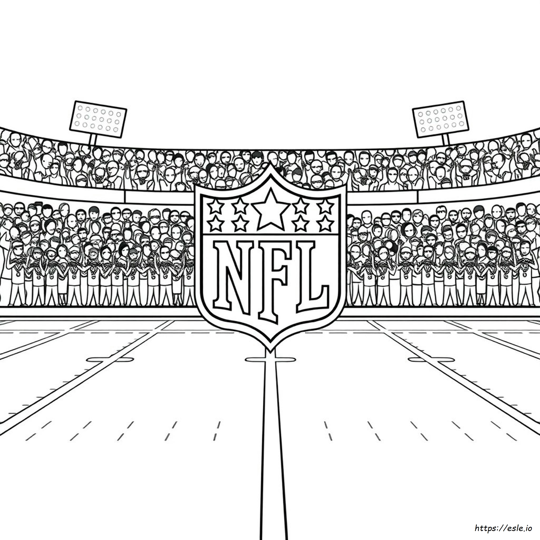 Free Printable Nfl Team Logo Coloring Pages