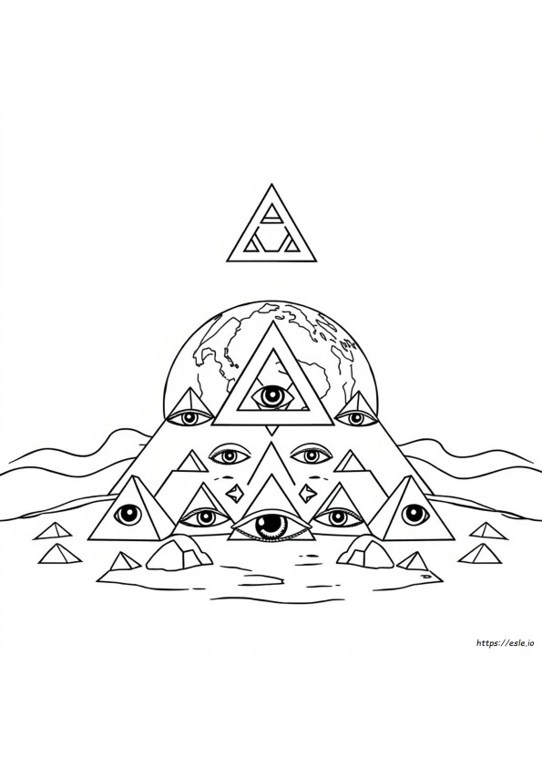 Coloriages Illuminati