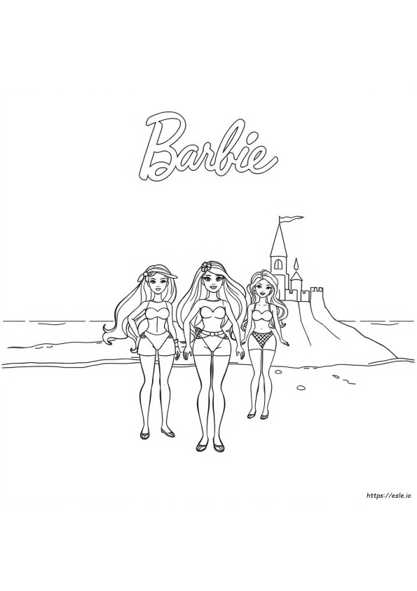 Barbie Coloring Pages To Print