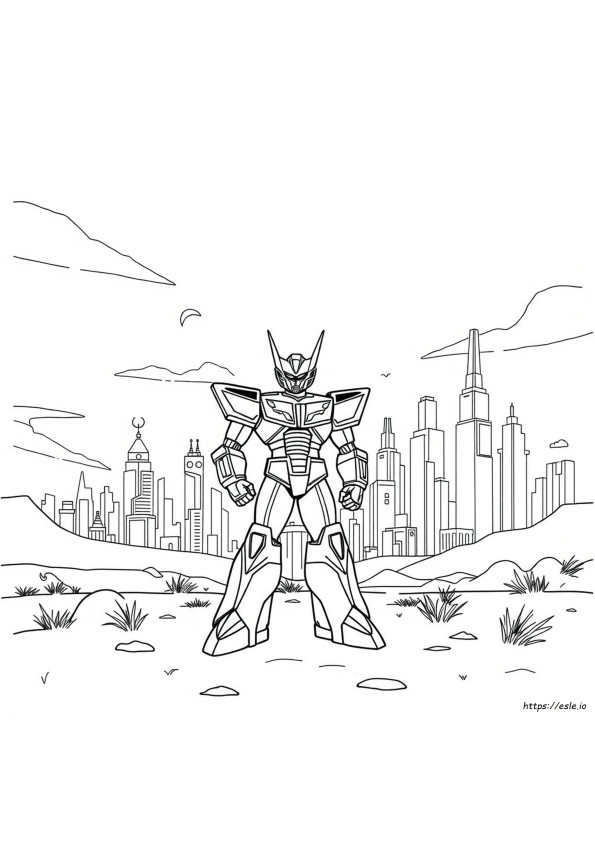 Voltes V Coloring Pages