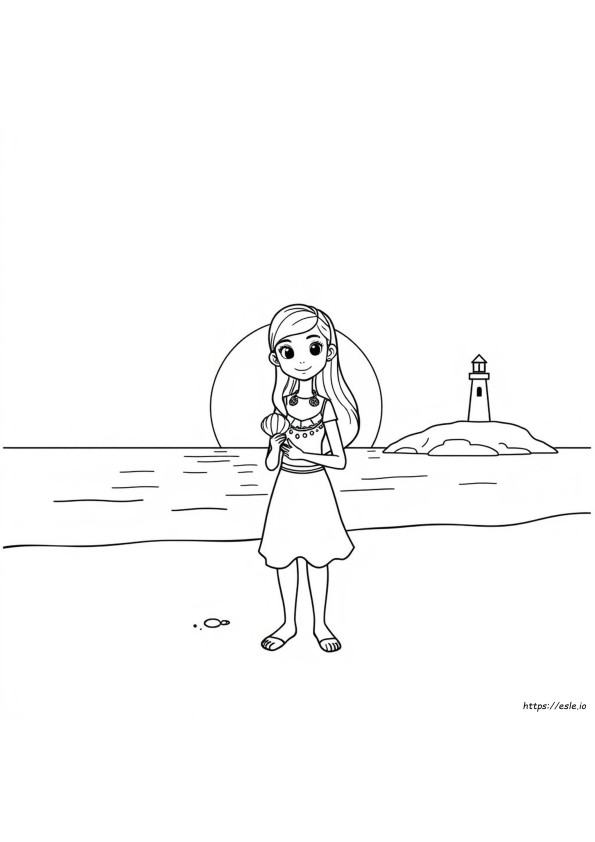 Isabela Para Colorir