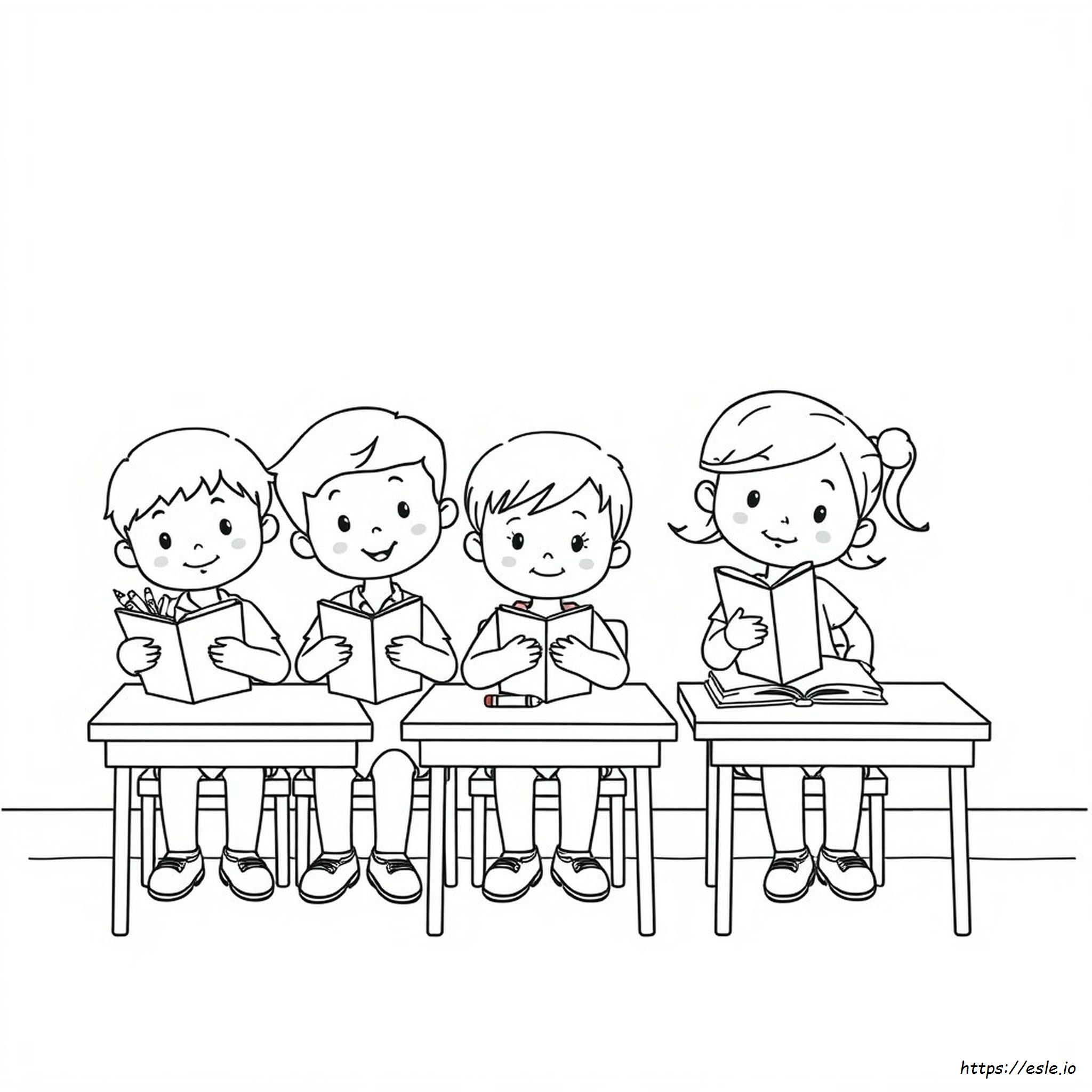 Learning Coloring Pages For Kindergarten