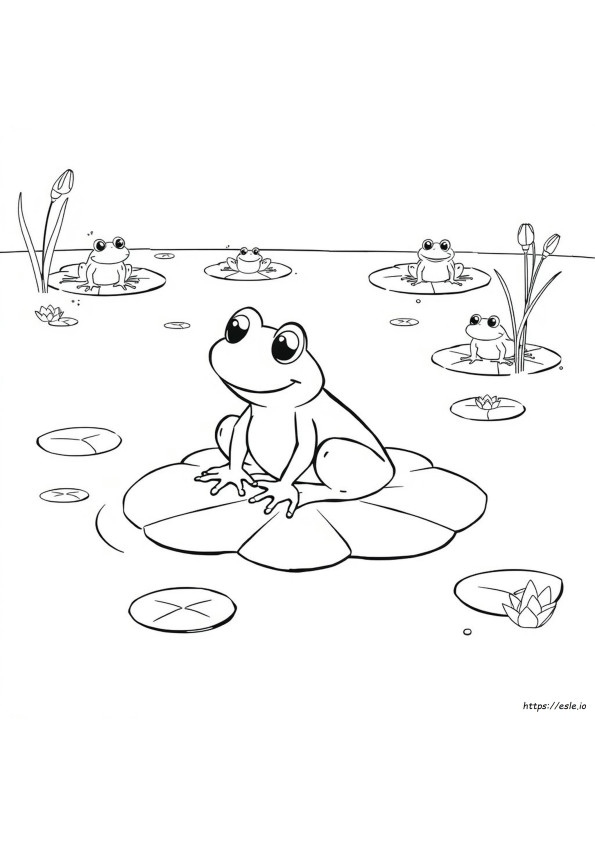 Green From Rainbow Friends Coloring Pages