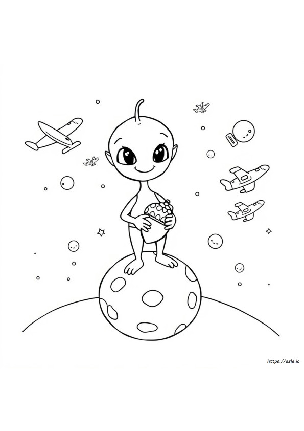 Desenho Para Colorir Da Letra A
