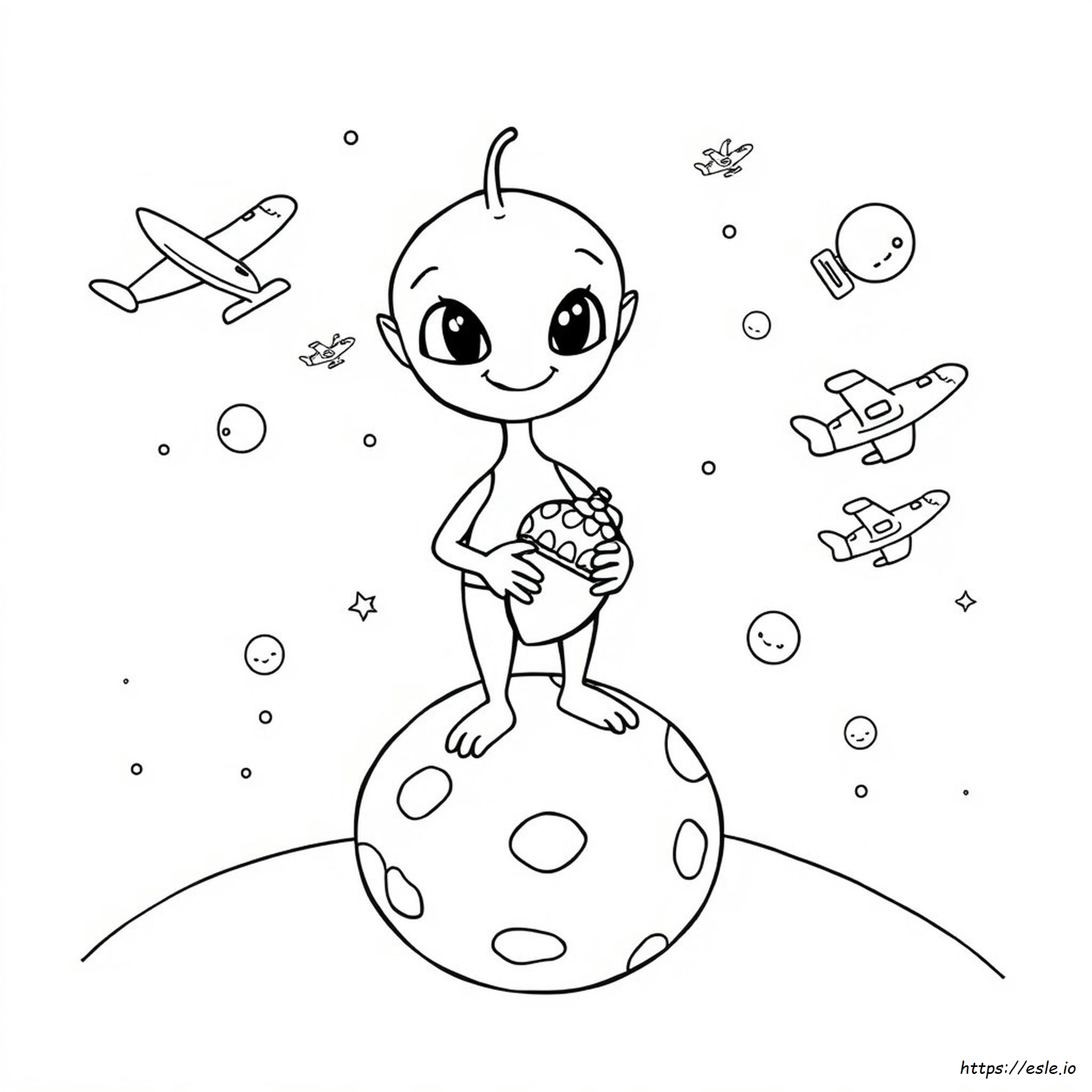 Coloring Page For Letter A