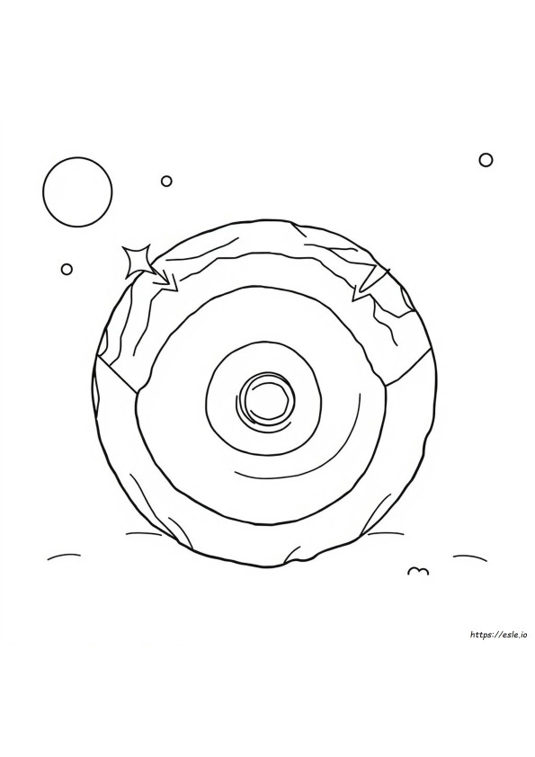 Layers Of The Earth Coloring Sheet