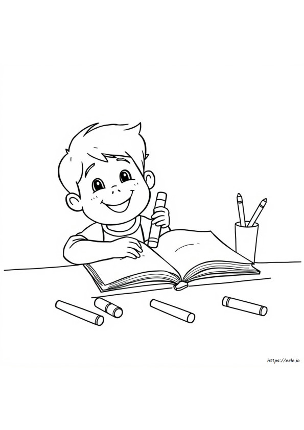 Halaman Mewarnai Kelas 3 Dapat Dicetak Gratis