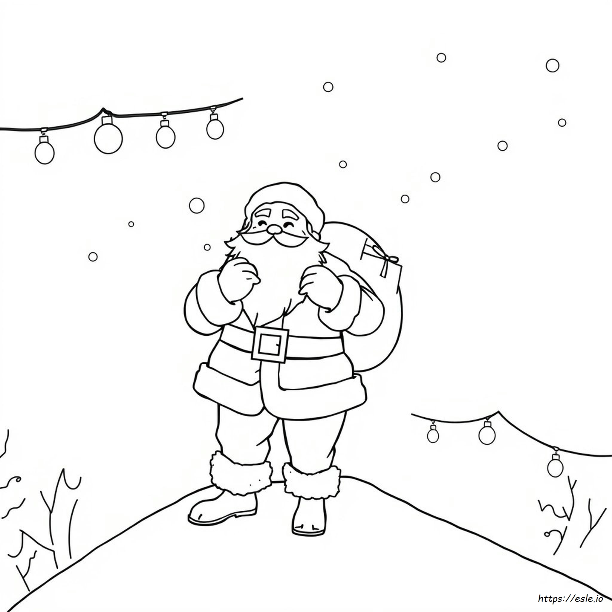 Weihnachtsmann Malvorlagen Für Erwachsene