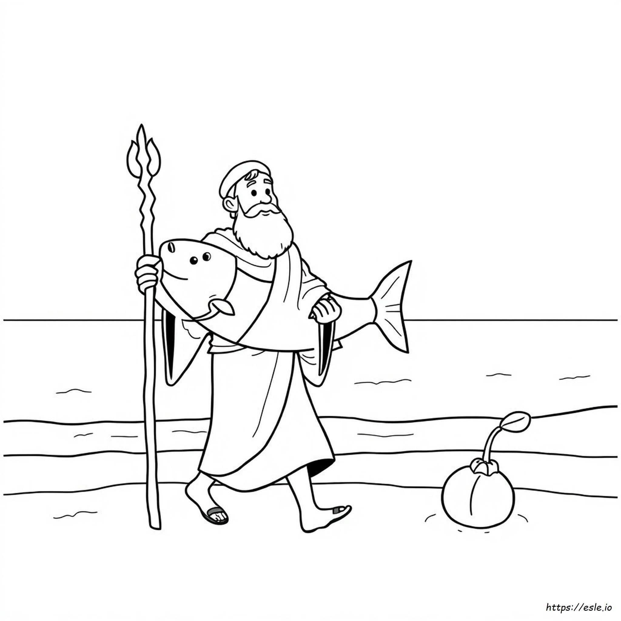 Jonah Coloring Pages Activities
