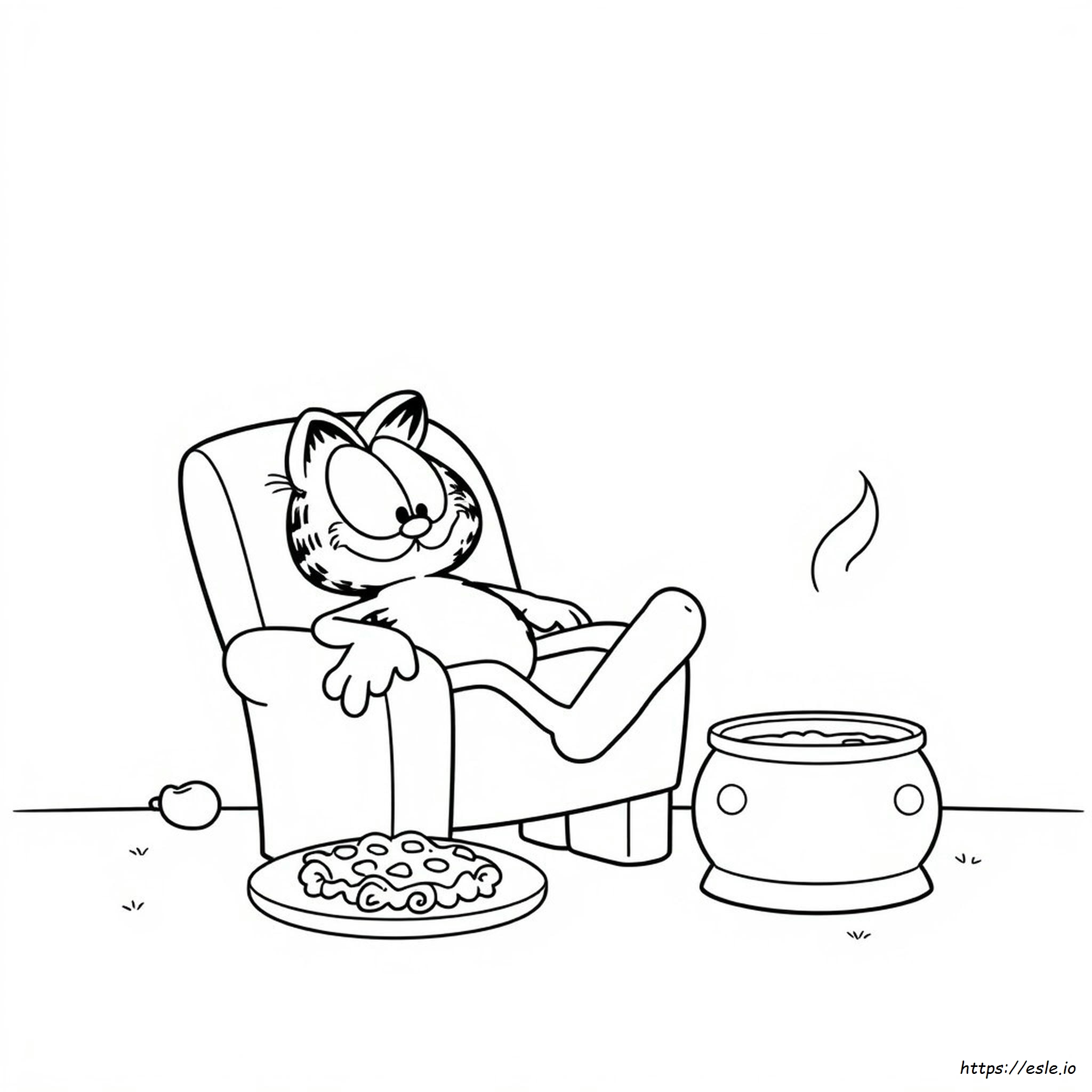 Disegni Da Colorare Di Garfield 2024